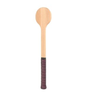 Creations Wooden Tennis Pointer Spoon Wooden Spoon 55x12cm for Training Beginner Black Pink
