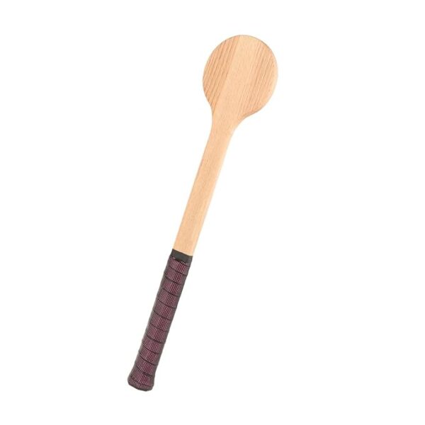 Creations Wooden Tennis Pointer Spoon Wooden Spoon 55x12cm for Training Beginner Black Pink - Image 5