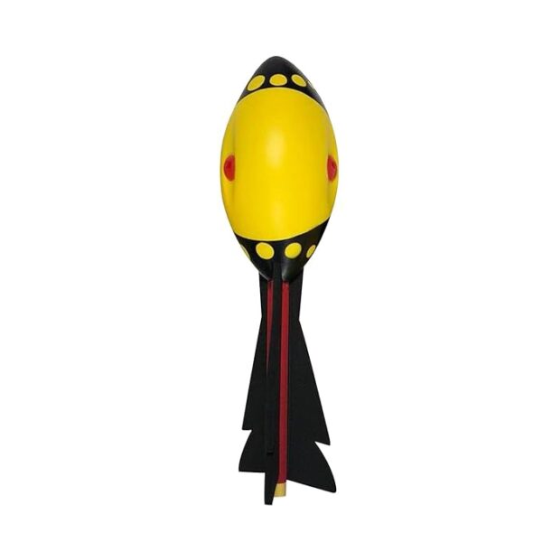 Howler Toy Whistler Ball Whistling Indoor Outdoor Fun Throwing Game Yellow