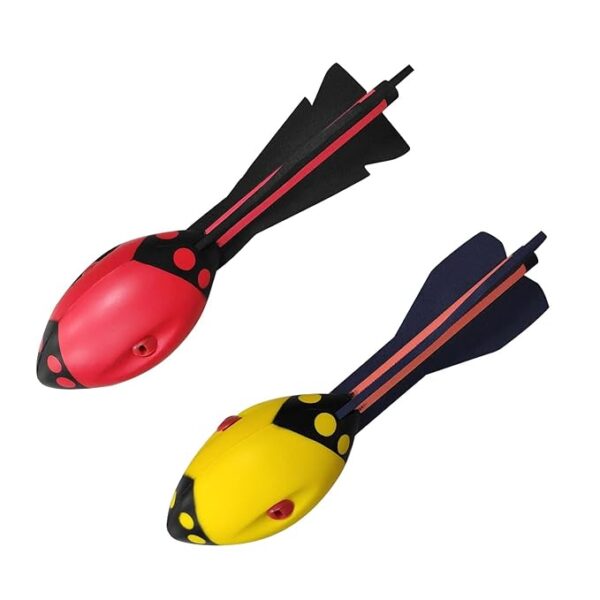 Howler Toy Whistler Ball Whistling Indoor Outdoor Fun Throwing Game Yellow - Image 6