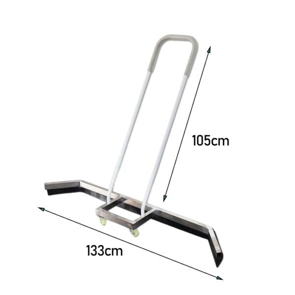 Outdoor Basketball Court Squeegees with Elastic EVA Rubber Strip Accessories Stainless Steel | Carpet & Floor Sweepers - Image 5