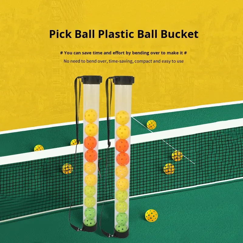 Portable Large Capacity Transparent 12/6pcs Pickleball Picker Outdoor Exercise Tool for Sports & Entertainment - Image 4